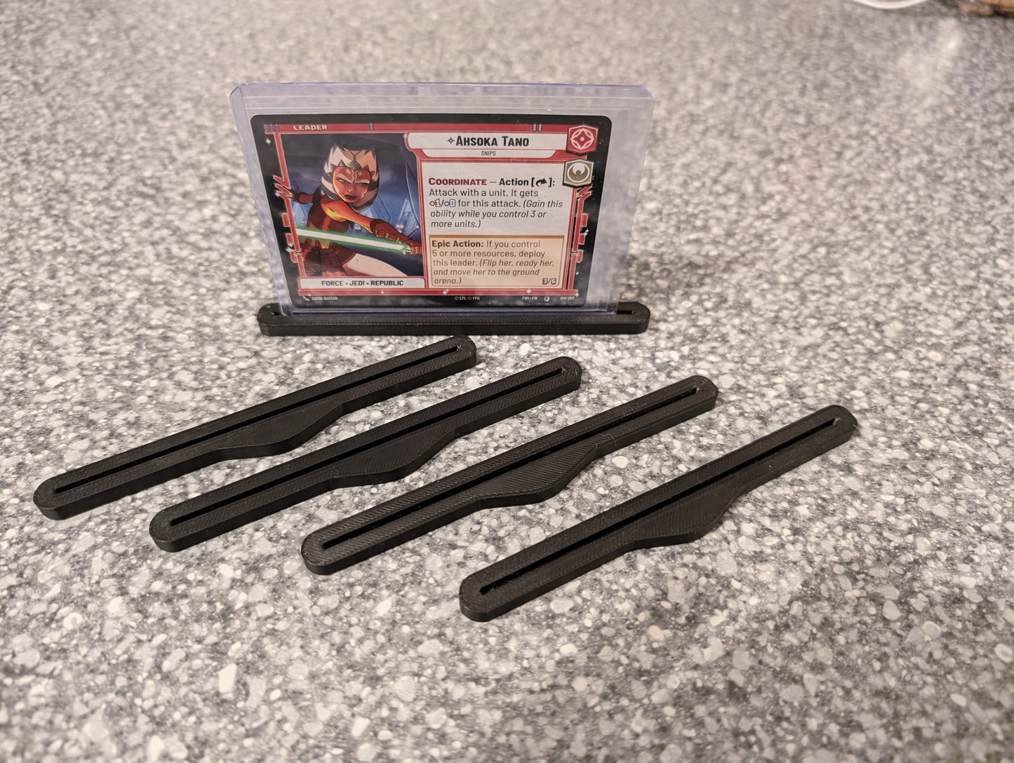 Trading Card TCG Toploader Slimline Display Stand x5