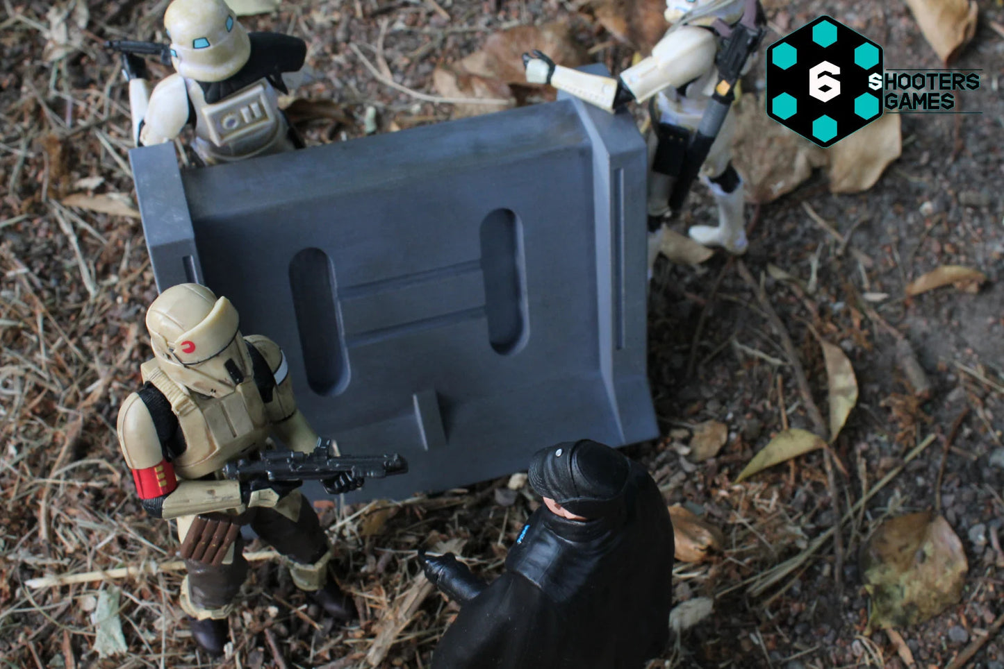 Star Wars Action Figure Display Imperial Roadblock Diorama Piece