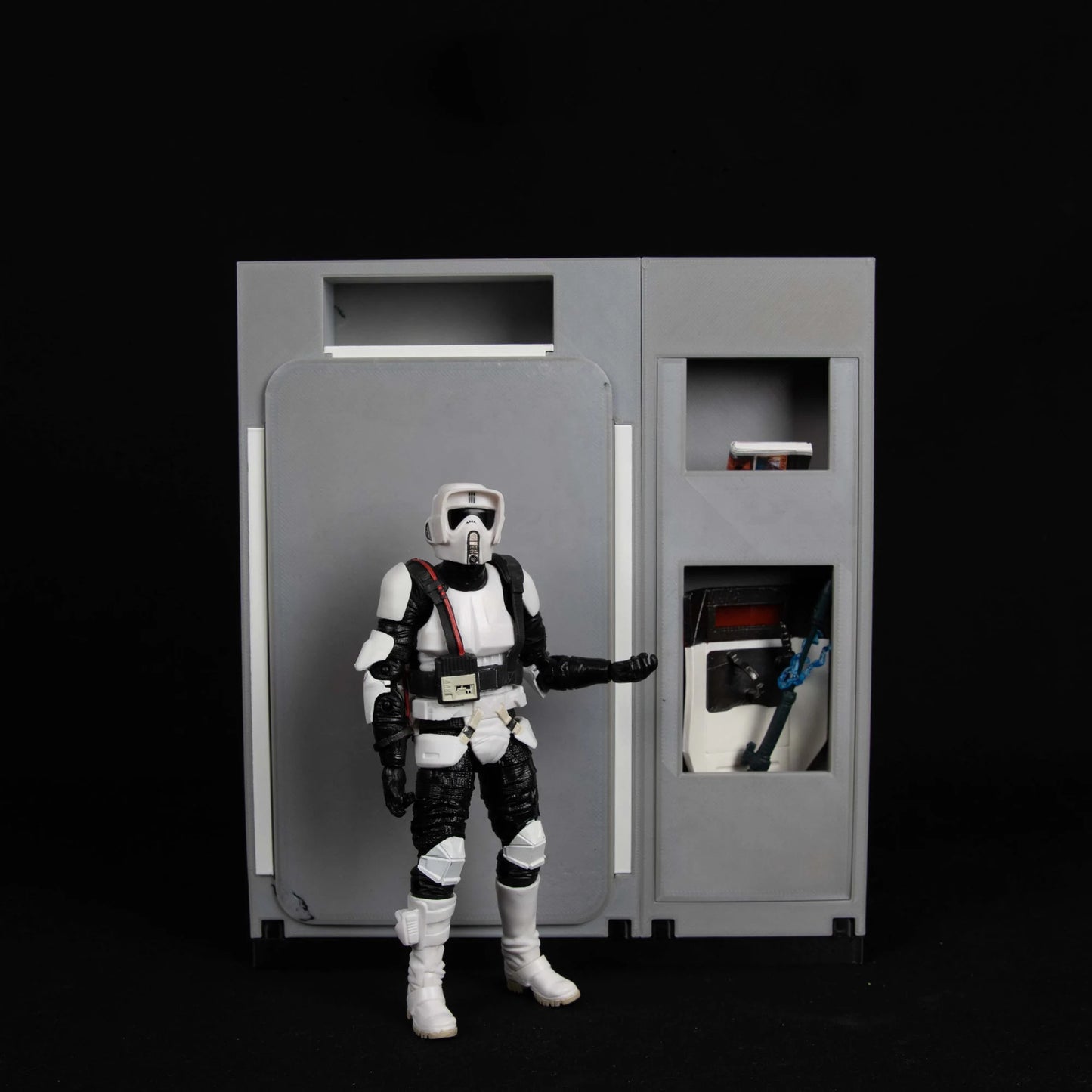 Star Wars Action figure Display Rick The Door Technician