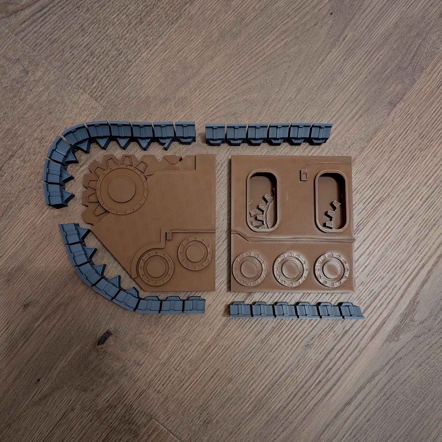 Star Wars Action Figure Display Sandcrawler Tread Diorama