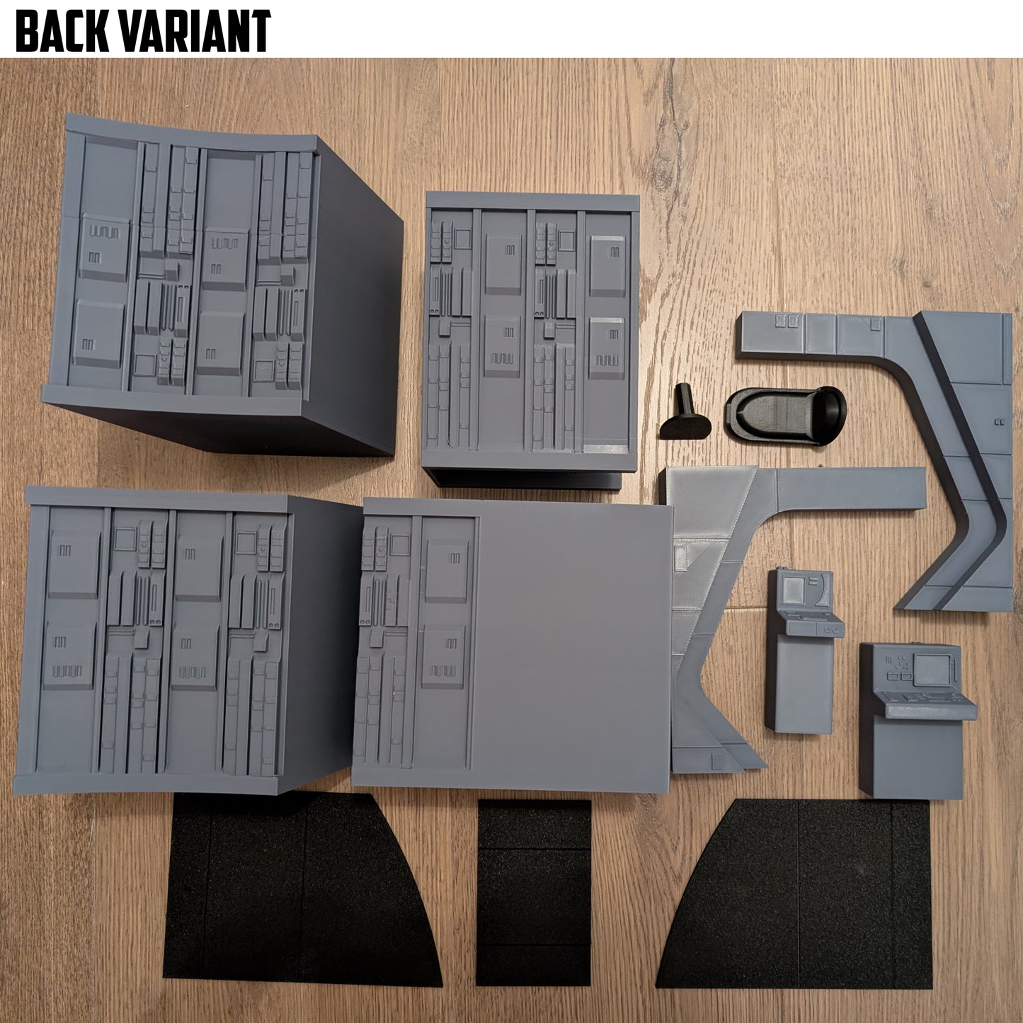 Star Wars Action Figure Star Destroyer Bridge Display Piece