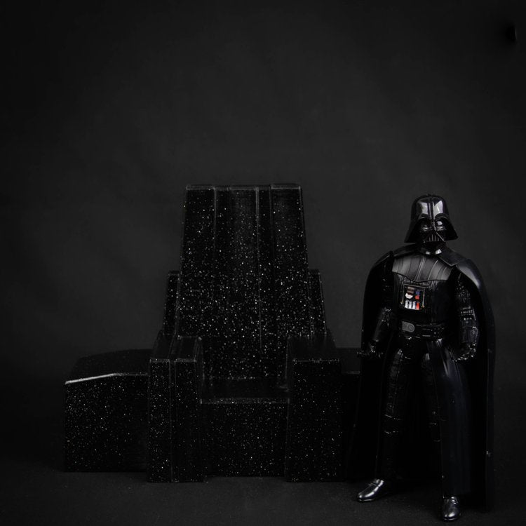 Star Wars Action Figure Mustafar Throne Display Piece Fan Made