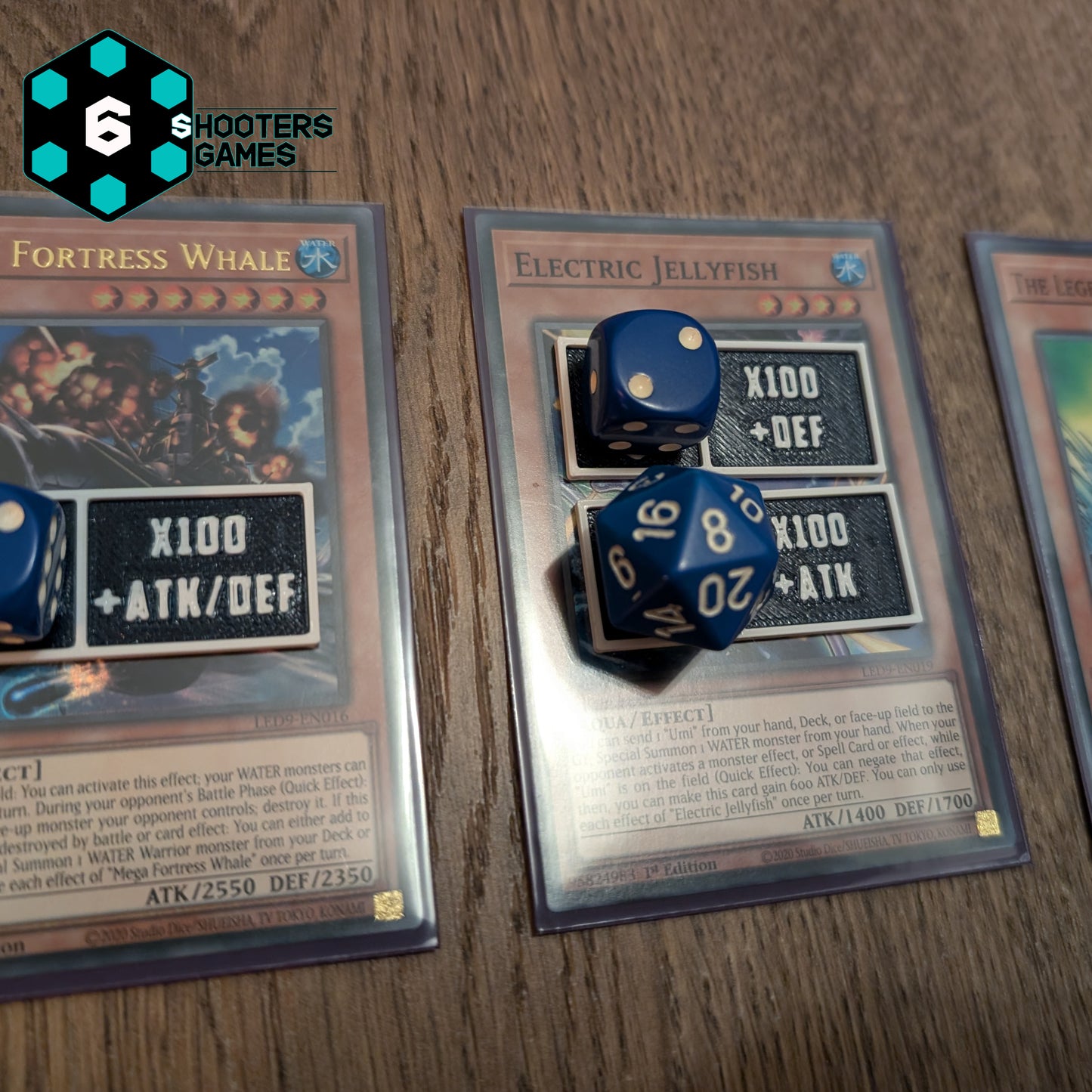 Yu-Gi-Oh! +ATK/DEF Dice Booster Plate (Cosmo)