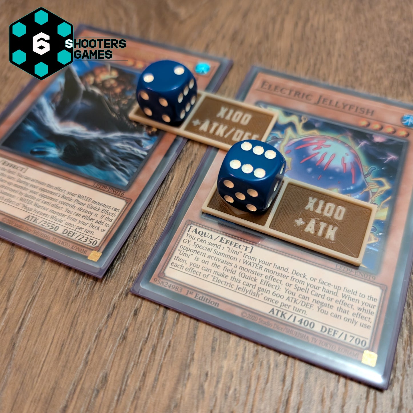 Yu-Gi-Oh! +ATK/DEF Dice Booster Plate (Vintage)