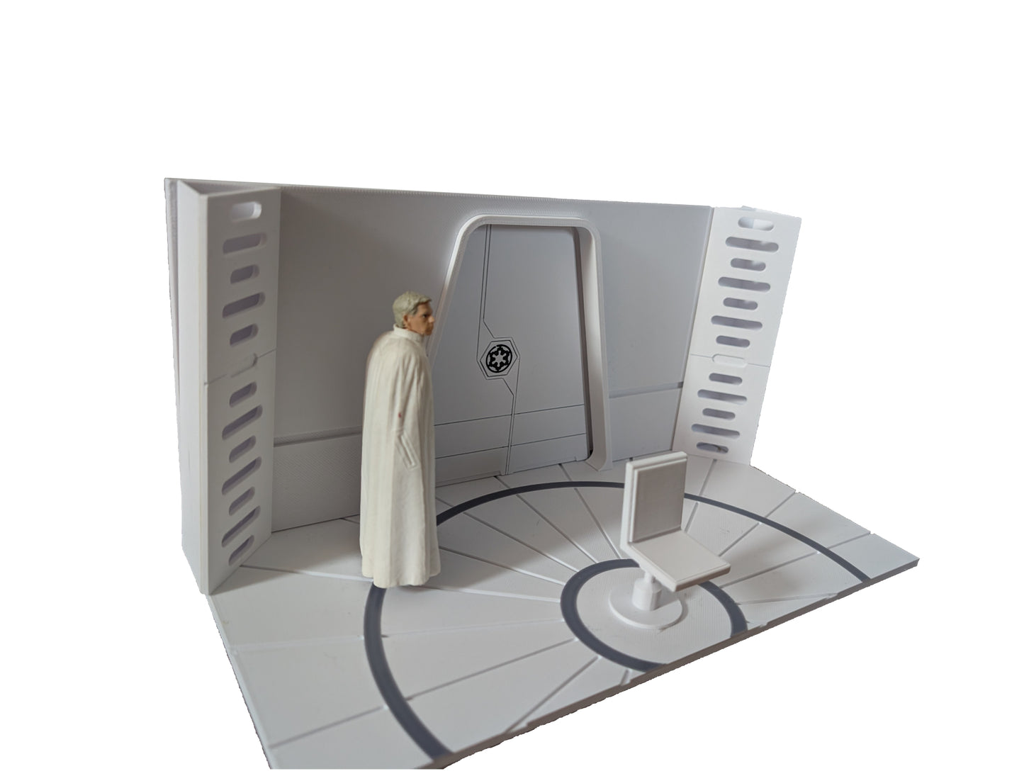 Star Wars Action Figure Display ISB Interrogation Room