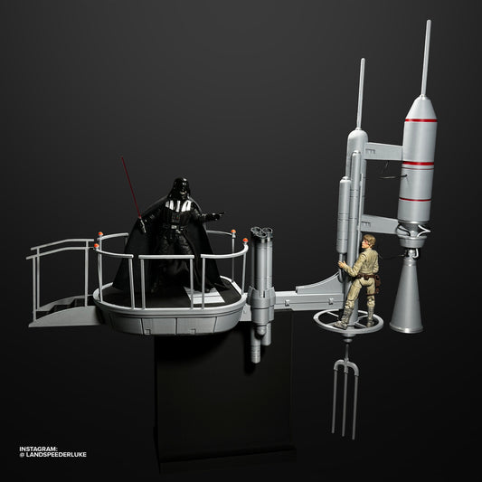 Star Wars Action Figure Bespin Duel Display Piece