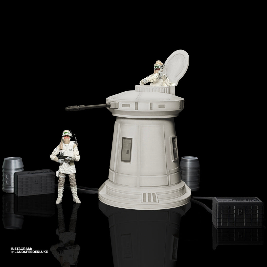 Star Wars Action Figure Echo Base Hoth Turret