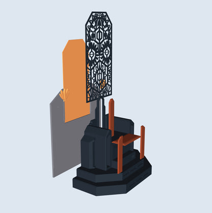 Star Wars Action Figure Mandalore Throne