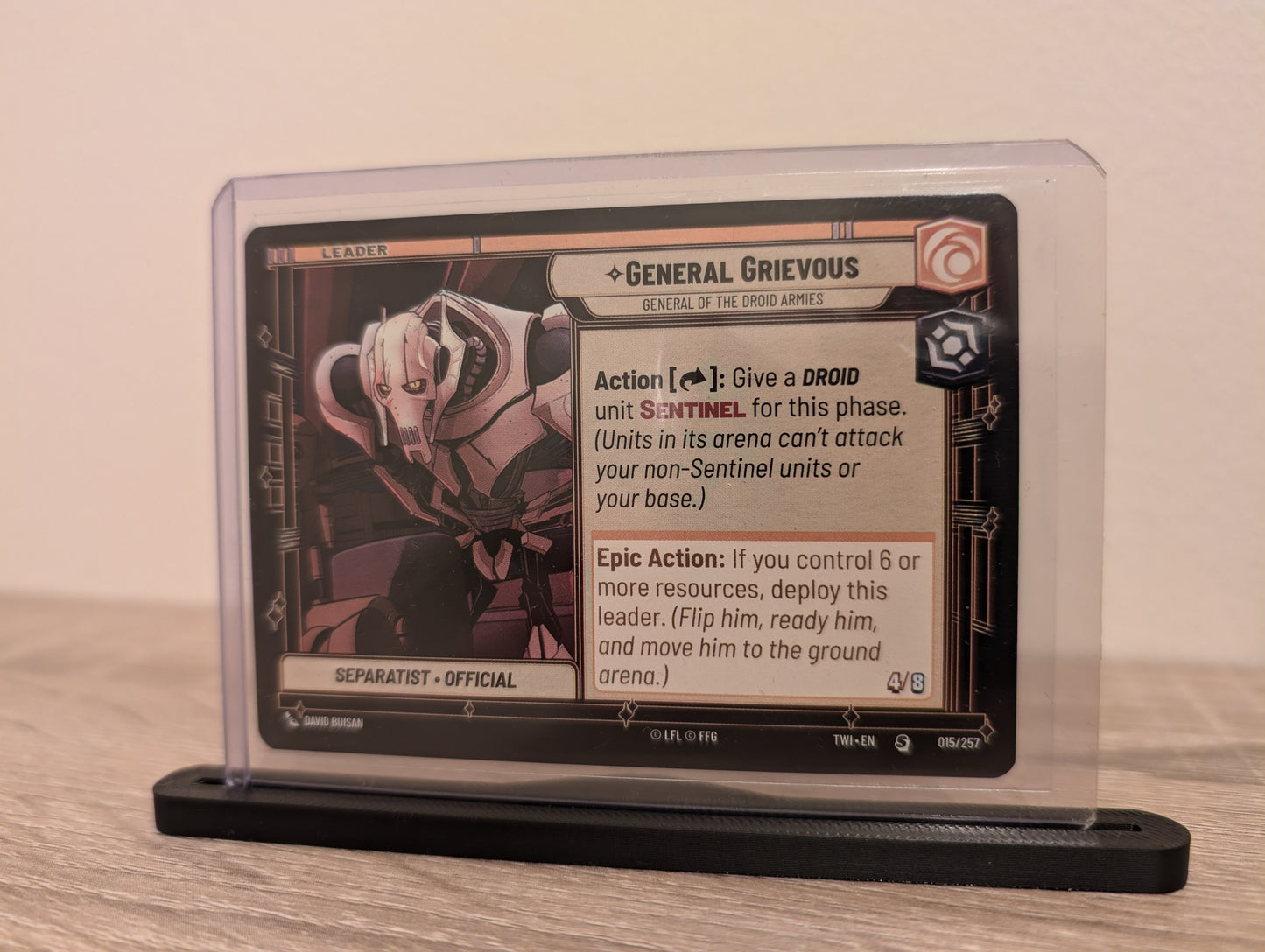 Trading Card TCG Toploader Slimline Display Stand x5