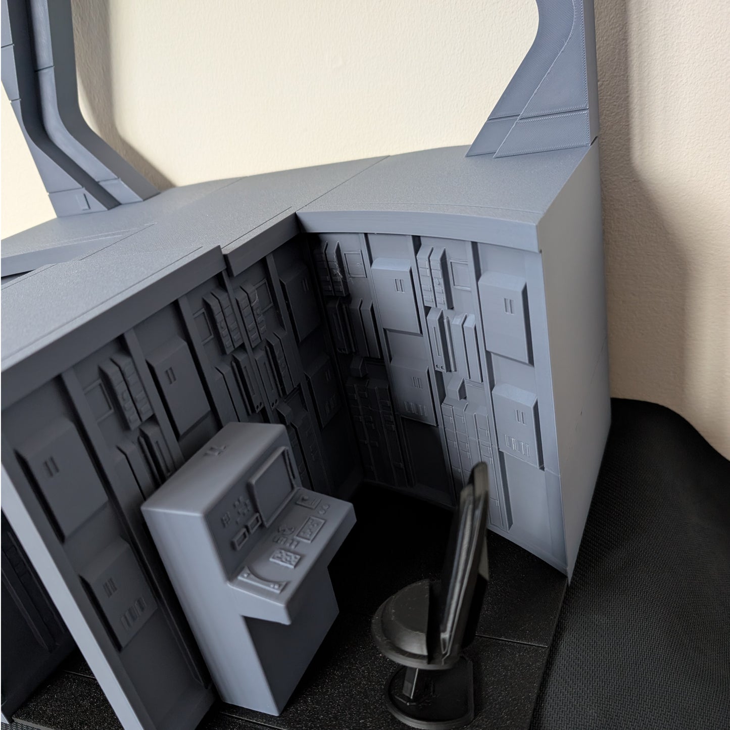 Star Wars Action Figure Star Destroyer Bridge Display Piece