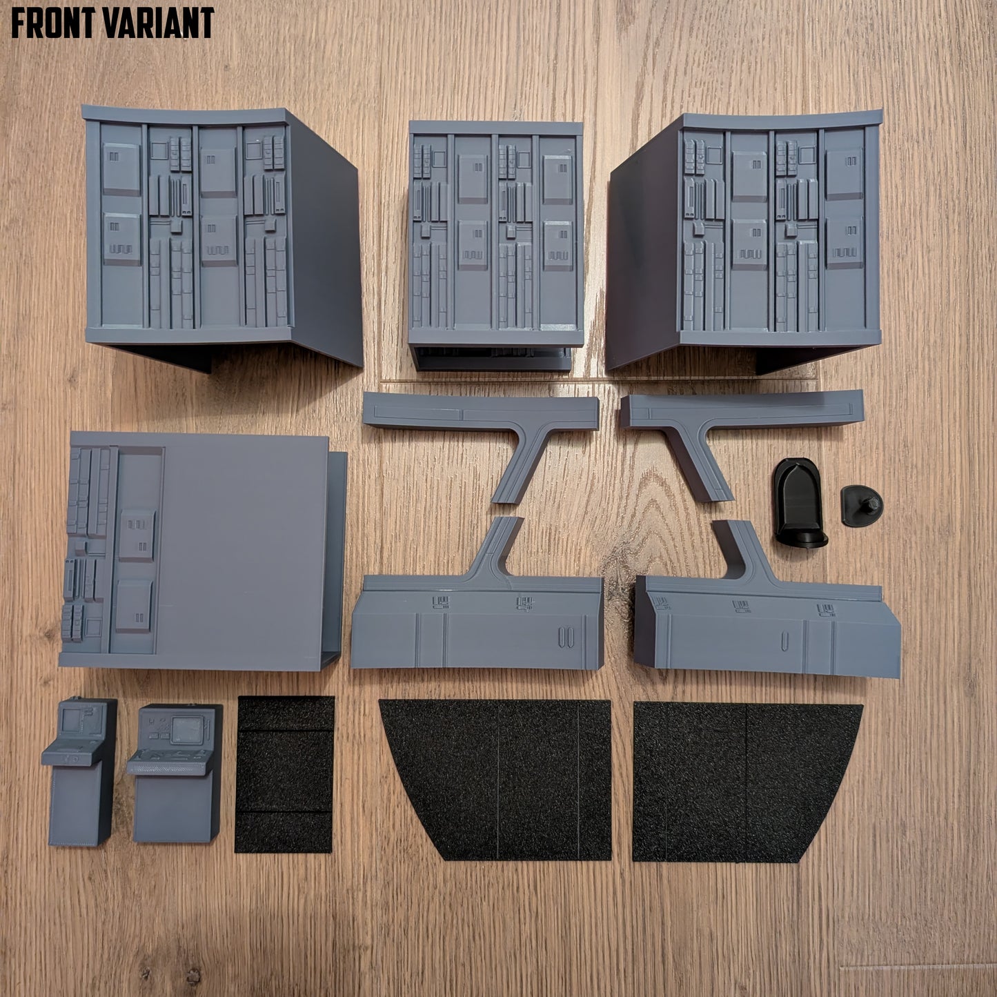 Star Wars Action Figure Star Destroyer Bridge Display Piece