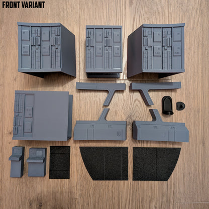 Star Wars Action Figure Star Destroyer Bridge Display Piece