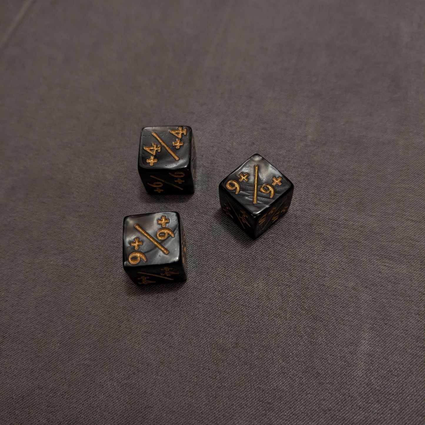 6SG TCG Positive Stat Dice (Set of 3)